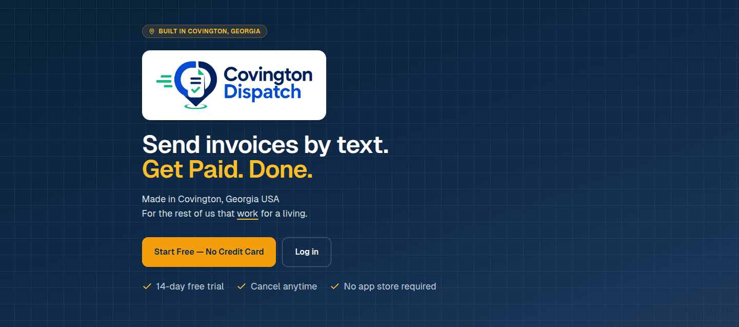 Covington Dispatch screenshot